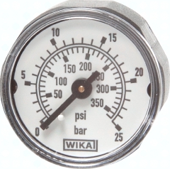 H303.1041 Mini-Manometer, 26mm, 0 - 2 Pic1