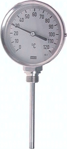 H303.3053 thermomètre bi-métal, vertical Pic1