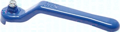 H322.1100 Poignée combinée-bleu, taille Pic1