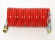 H040.3650 Druckluftspirale aus PA rot
