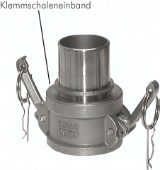 H301.5241 DIN/EN-Kamlock-Kupplung (C) Pic1