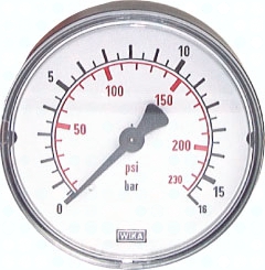 H303.0944 Manometer waagerecht (ST/Ms), Pic1