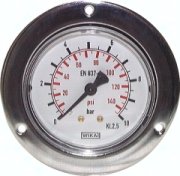 Einbaumanometer (CrNi/Ms),