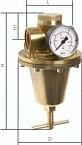 Wasserdruckregler f. hohe Drüc