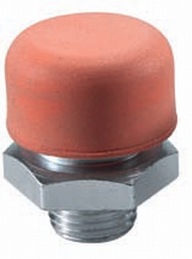 08.852 Nippel-Schutzkappe rot für Schmiernippel A2 aus Gummi