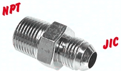 H300.9672 embout double NPT 1/2 -UNF 3/ Pic1