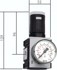 H302.6992 régulateur de pression FUTURA, Pic1